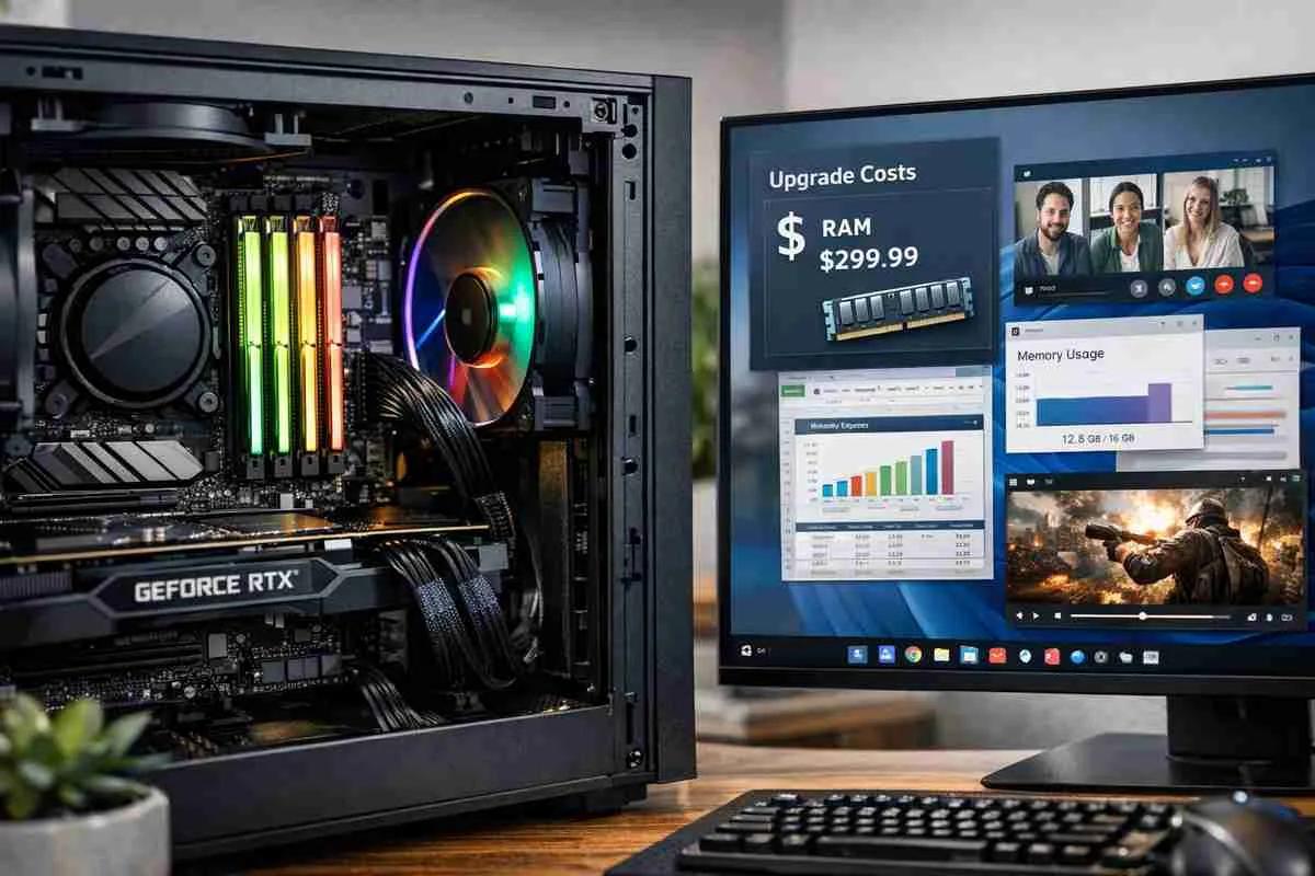 RAM sempre più cara: come la crisi globale della DRAM complica gli upgrade consigliati da Microsoft