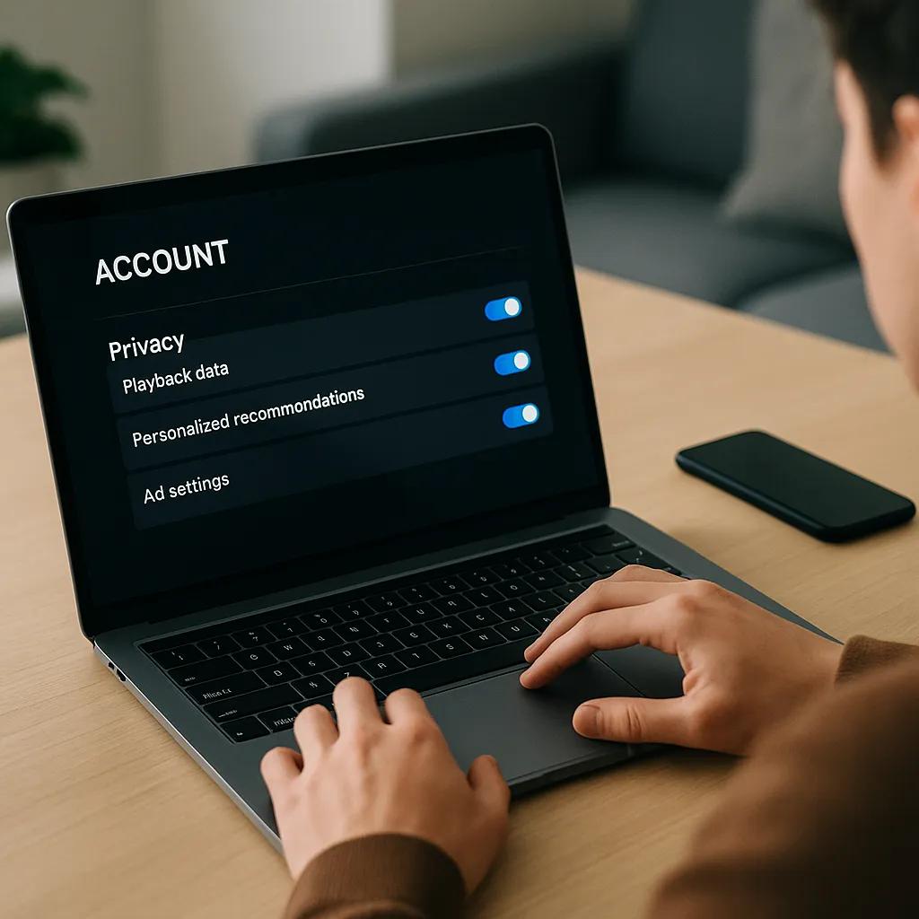 Impostazioni privacy Netflix: la voce da controllare sul web