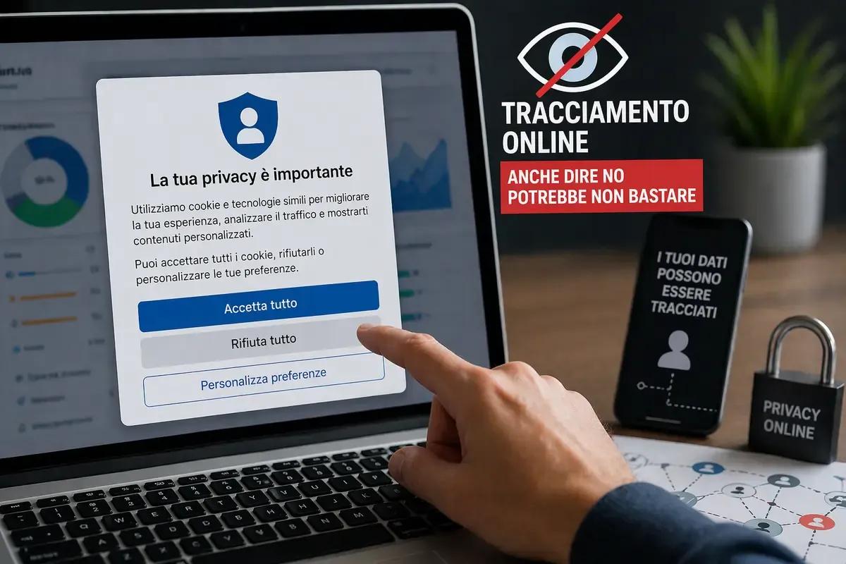Privacy online, anche dire no al tracciamento potrebbe non bastare