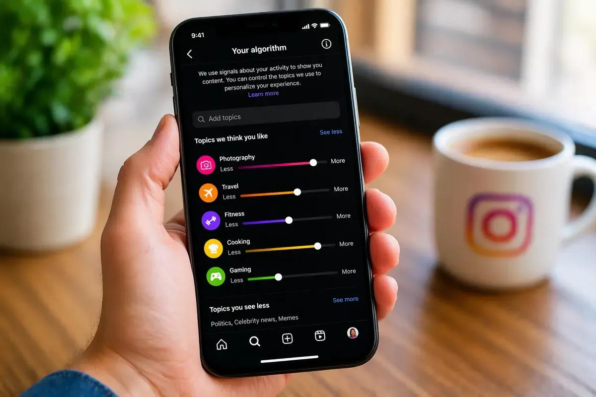 Instagram amplia “Your Algorithm” anche in Esplora: così cambia il controllo sui contenuti consigliati