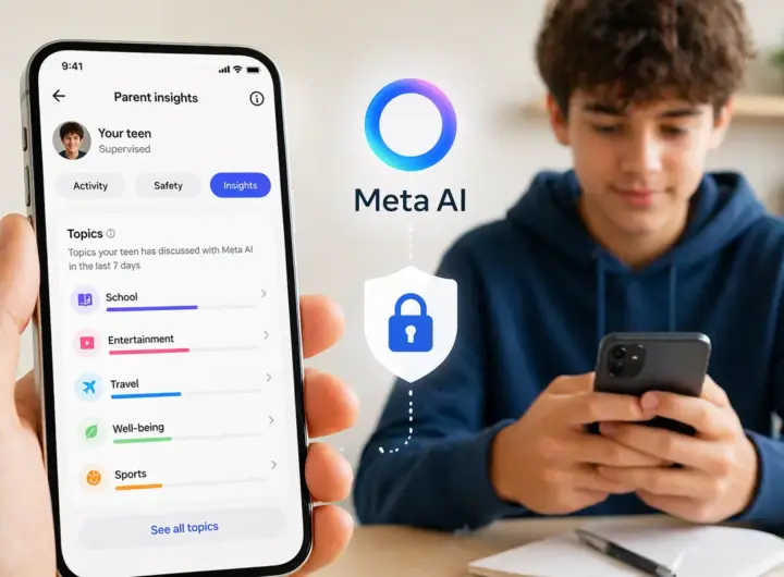 Controllo genitori e AI Meta