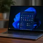 Laptop con Windows 11