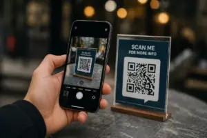 Scansione di un QR code