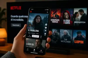 schermata verticale Netflix
